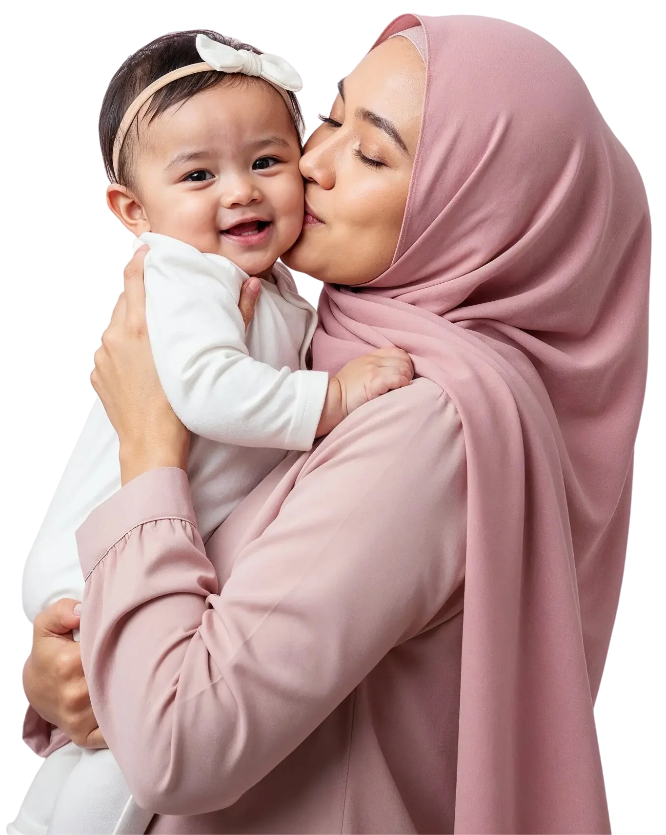 Mother and baby with Youbaby care