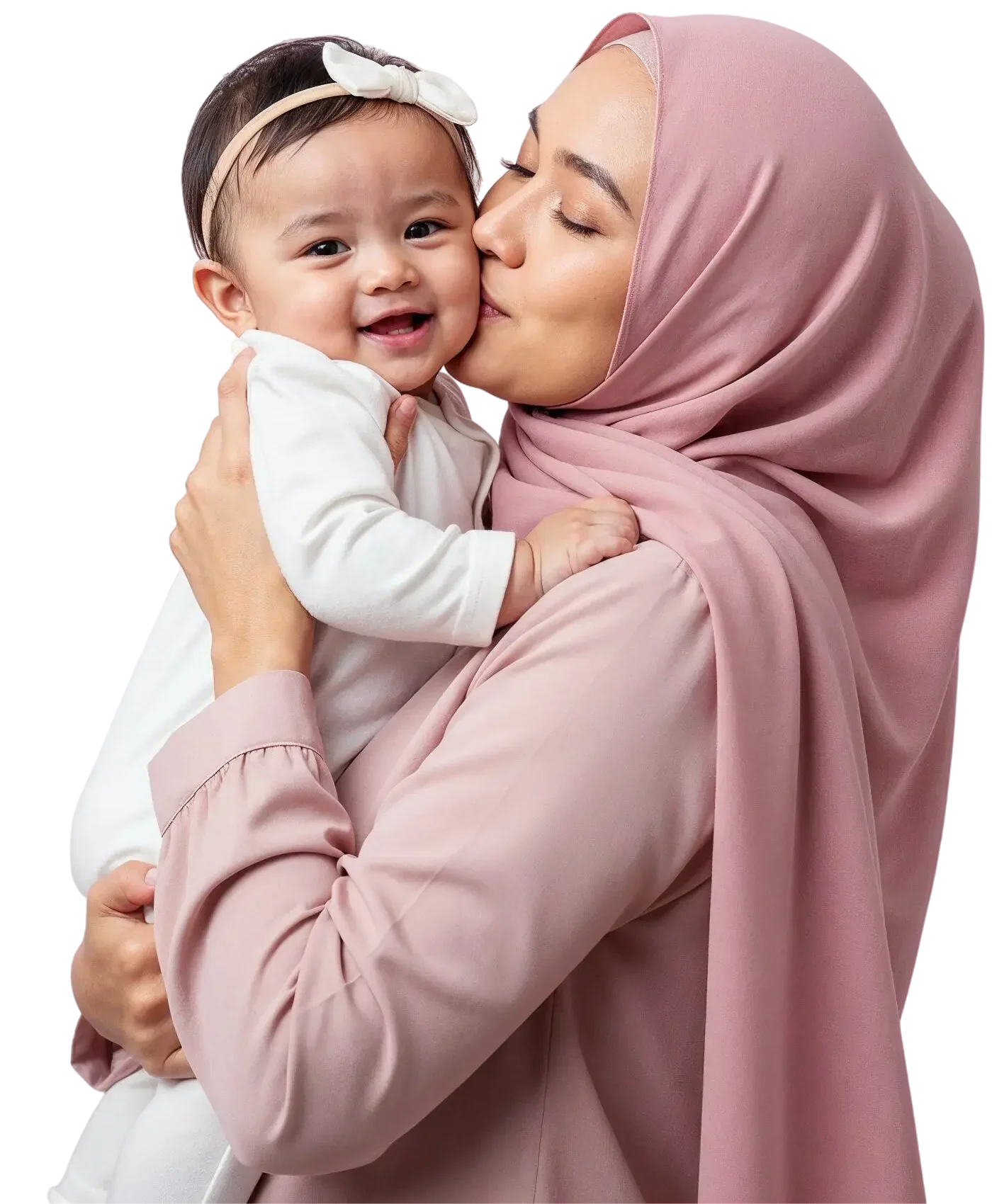 Mother and baby with Youbaby care